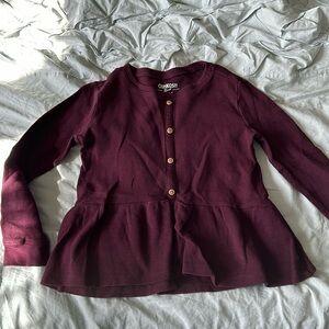 Toddler Girl Peplum Top